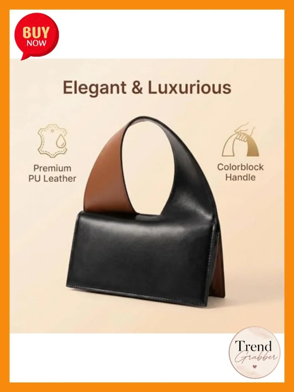 Faux Leather Hobo Handbag Top Handle Satchel Crossbody Shoulder Bag Purse